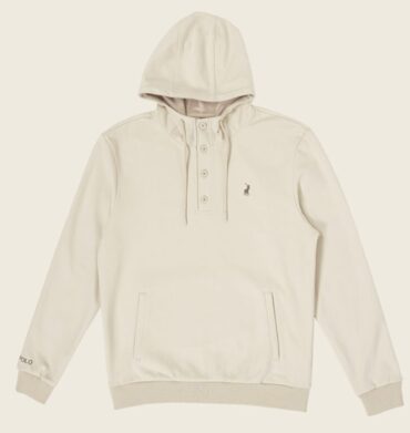 Polo Long Sleeve Tech Hooded Sweater Stone