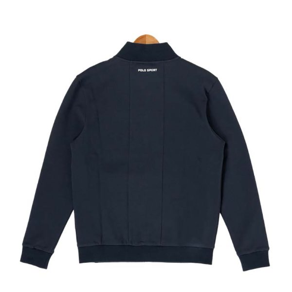 Polo Sport Long Sleeve Zip Thru Sweat Top Navy - Image 2