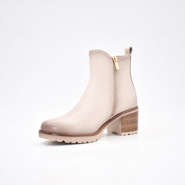 Butterfly Noxer 1 Block Heel Chelsea Boot - Bone - Image 4