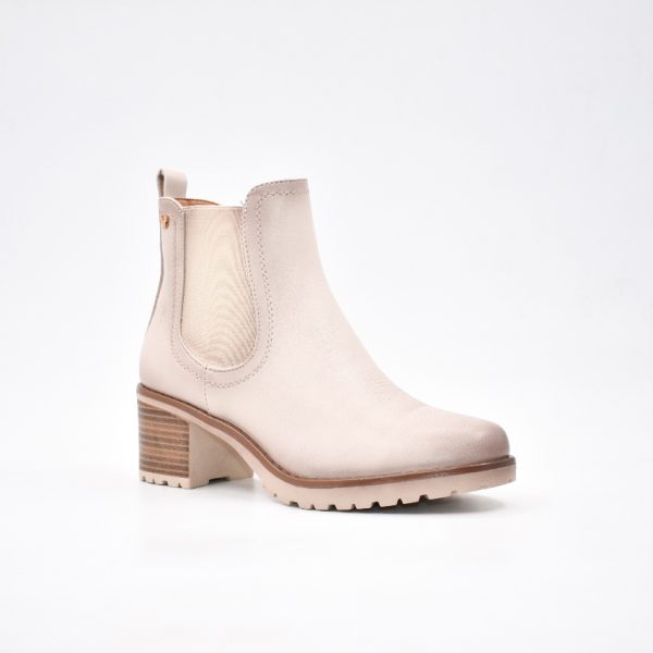 Butterfly Noxer 1 Block Heel Chelsea Boot - Bone - Image 2