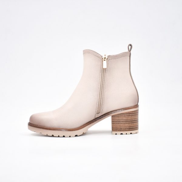 Butterfly Noxer 1 Block Heel Chelsea Boot - Bone - Image 3