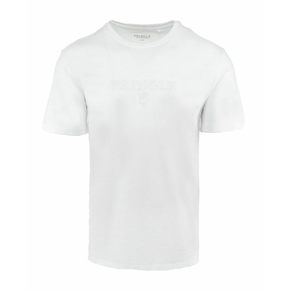 Pringle Ace Crewneck Tee White