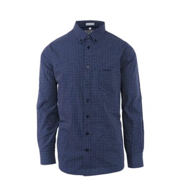 Pringle Ramsey Long Sleeve Classic Shirt Navy