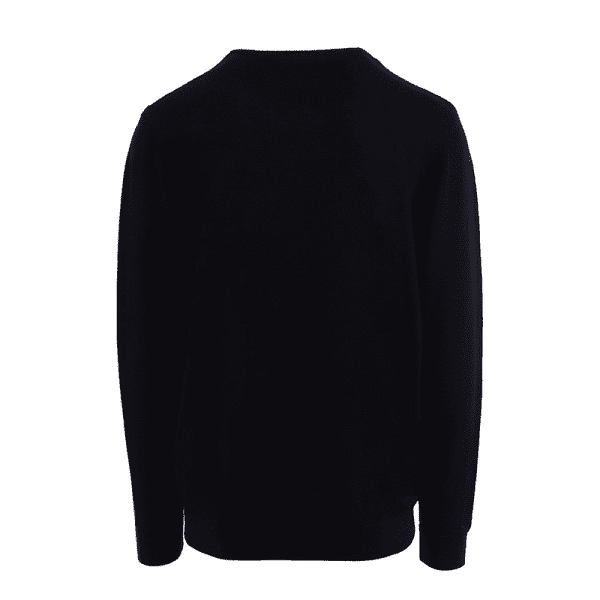 Pringle Cleo Argyle Crewneck Sweater Black - Image 3