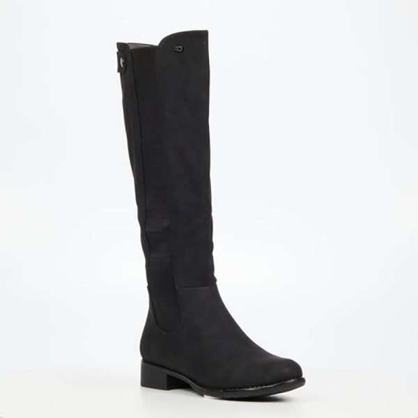 Miss Black Route 66 High Boot - Black - Image 2