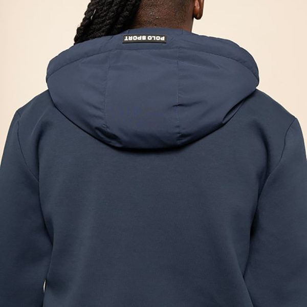 Polo Sport Long Sleeve Hooded Puffer Navy - Image 6