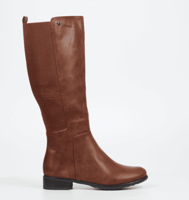 Butterfly Huda 9 High Leather Boot - Tan