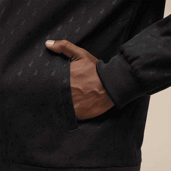 Polo Monogram Bomber Jacket Black - Image 3