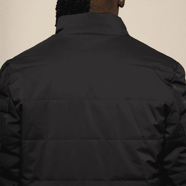 Polo Embossed Puffer Jacket Black - Image 4