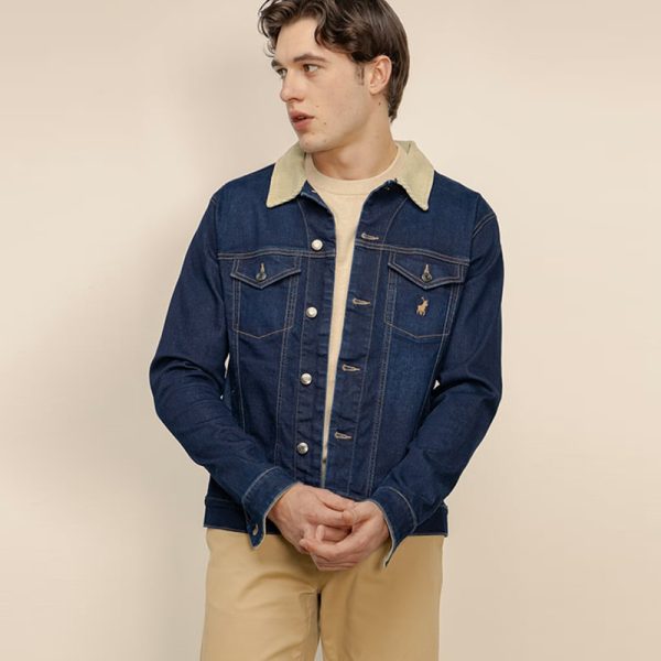 Polo PJC Long Sleeve Denim Jacket Dark Wash