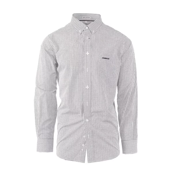 Pringle Orion Long Sleeve Check White