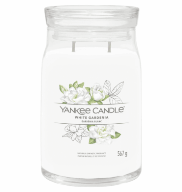 Yankee Candle White Gardenia Signature Large Jar