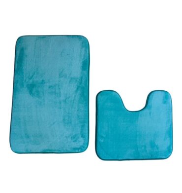 2 Piece Memories Foam Bathmat Set Sage