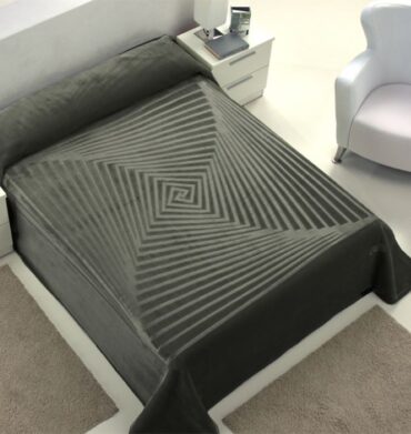B10 Casa Moderna Mora Blanket Smoke Grey