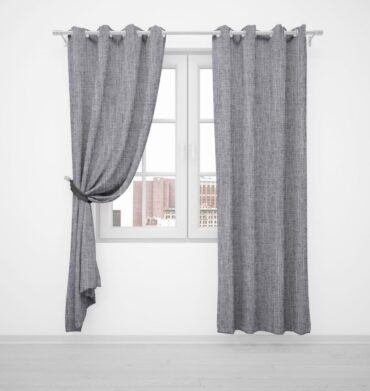 Silk House Daloa Block Out Curtain Eyelet - Coffee