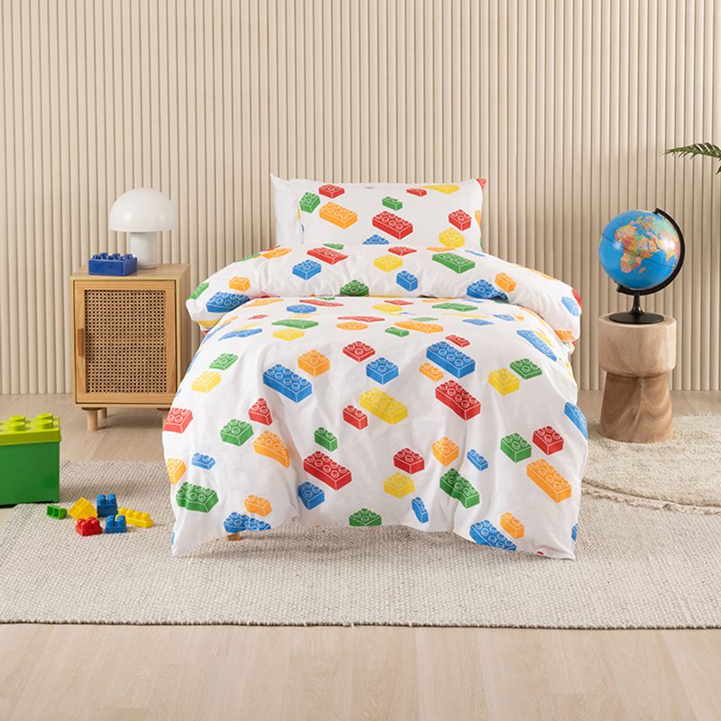 Linen House Block Party Multi Duvet Cover Set