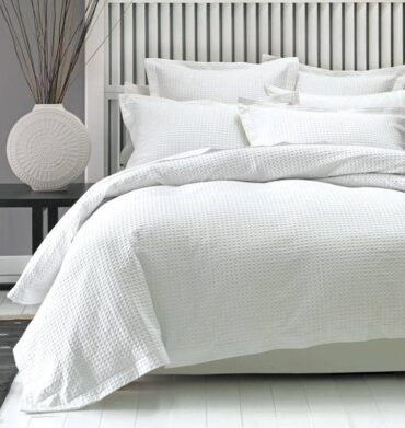 Linen House Henderson White Duvet Cover