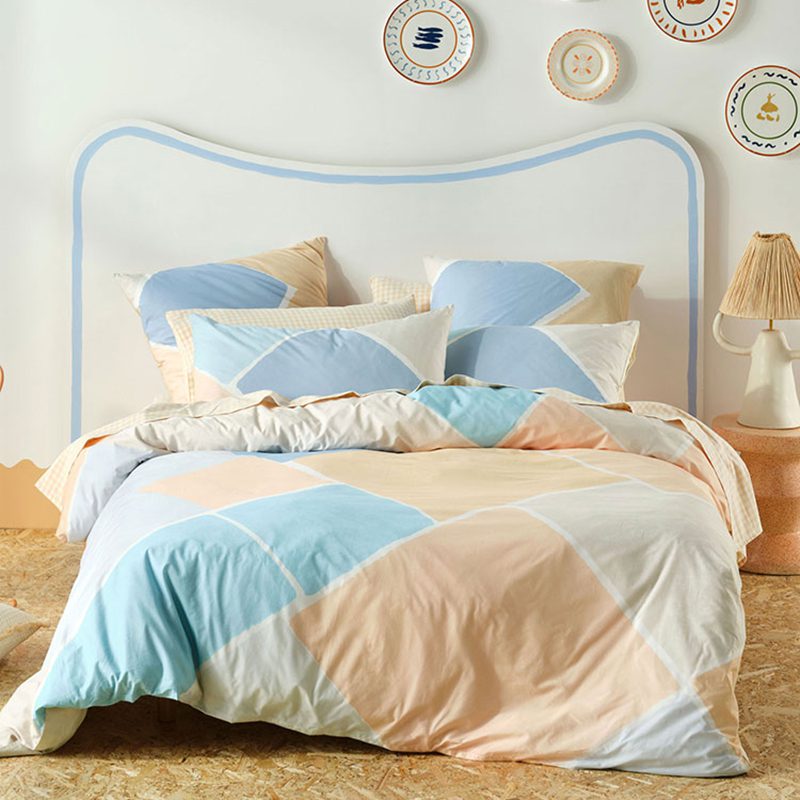 Linen House Orissa Blue Duvet Cover Set