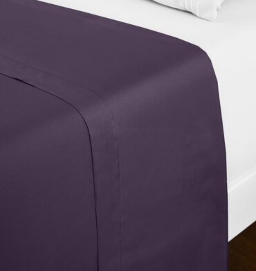 Simon Baker Flat Sheet - Purple