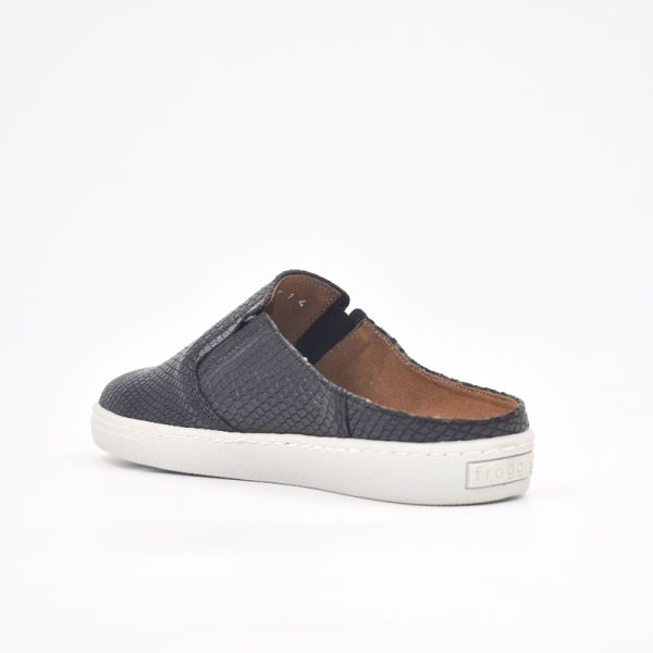 Froggie 12584 Slip-on Sneaker with Removable in Black - Image 3