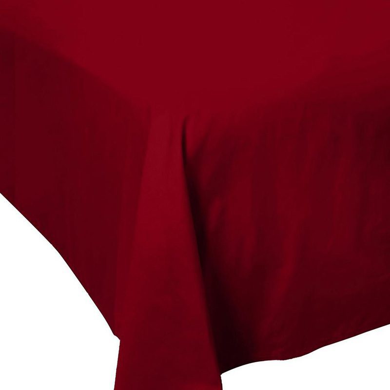Horrockses T144 Polycotton Flat Sheet Crimson