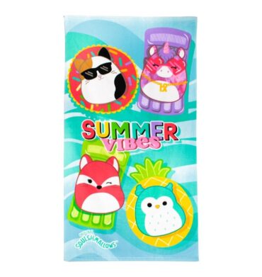 Squish Mallows Beach Towel