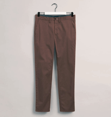 Gant Chino Slim Fit Brown - on sale