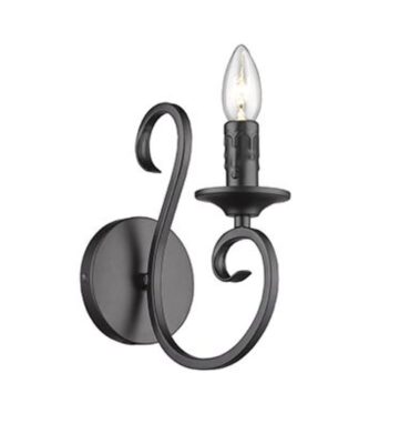 Eurolux JP0013-BL Black Wall Light