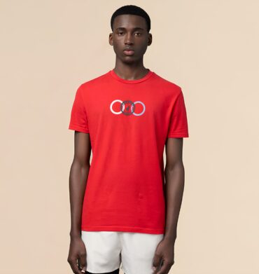 Polo Sport Logo Short Sleeve Tee Red