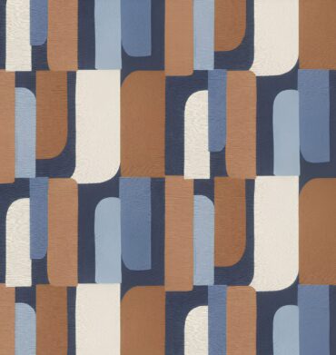 Silk House Wallpaper WRA056A Blue Streak Artigas