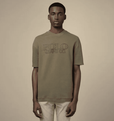 Polo PJC Short Sleeve Sweat Top Jean Fatigue