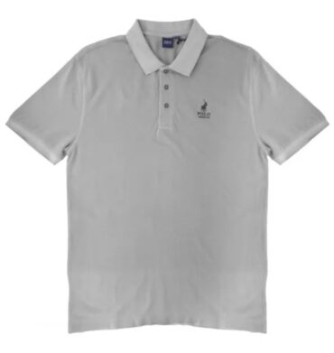 Polo PJC Overdyed Short Sleeve Golfer-Grey