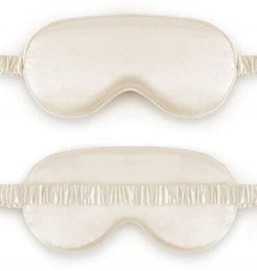 Cotton Co Satin Eye Mask Stone