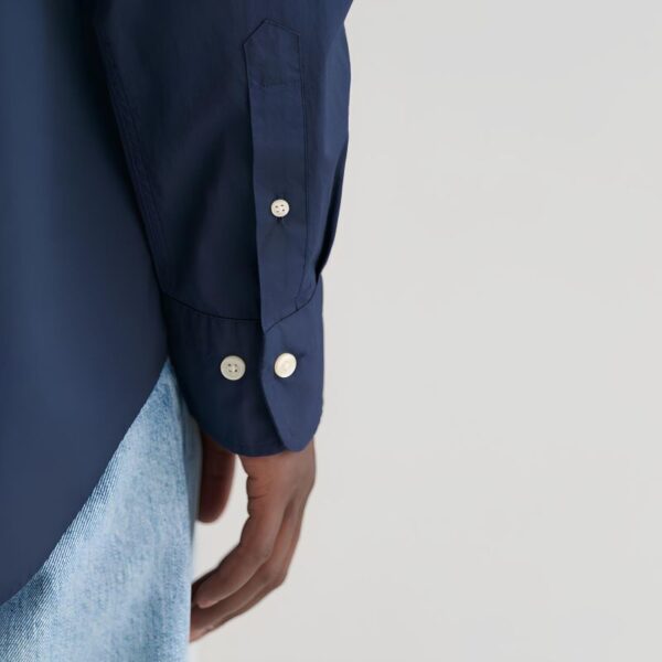 Gant Poplin Slim Shirt Marine - Image 5