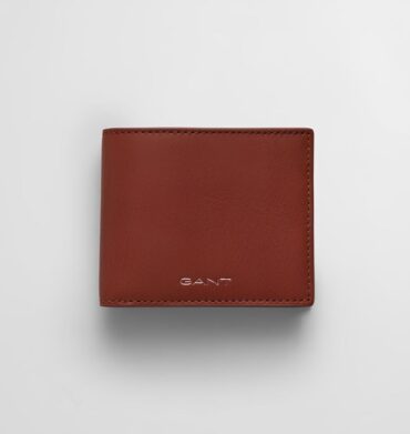 Gant Leather Bi-Fold Wallet Multi
