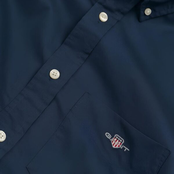 Gant Poplin Slim Shirt Marine - Image 8