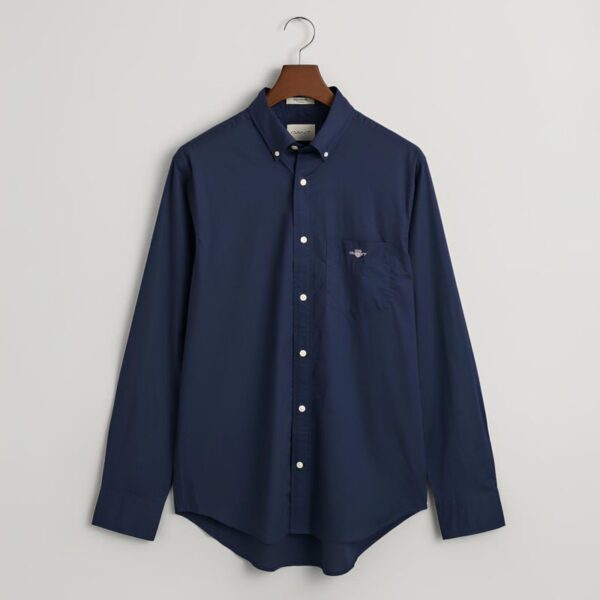 Gant Poplin Slim Shirt Marine - Image 9