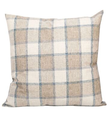 Linen House Checkmate Desert Sand 55 x 55cm Cushion