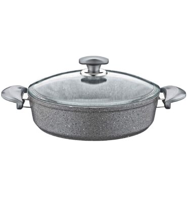 OMS Low Casserole Grey 3310