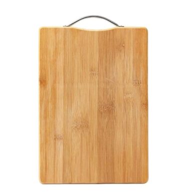 Chopping Board Bamboo With Metal Handle KG366
