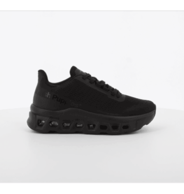 Hush Puppies Maxene Sneaker Print Black