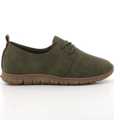 Hush Puppies Narissa Lace-up Shoe Khaki