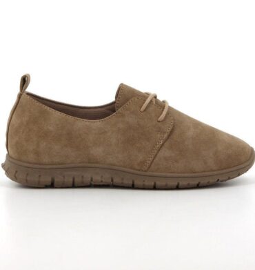 Hush Puppies Narissa Lace-up Shoe Taupe