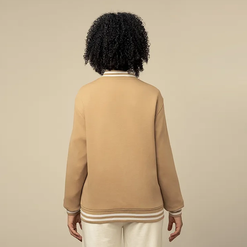 Polo Robyn Long Sleeve Bomber Jacket Camel (4)
