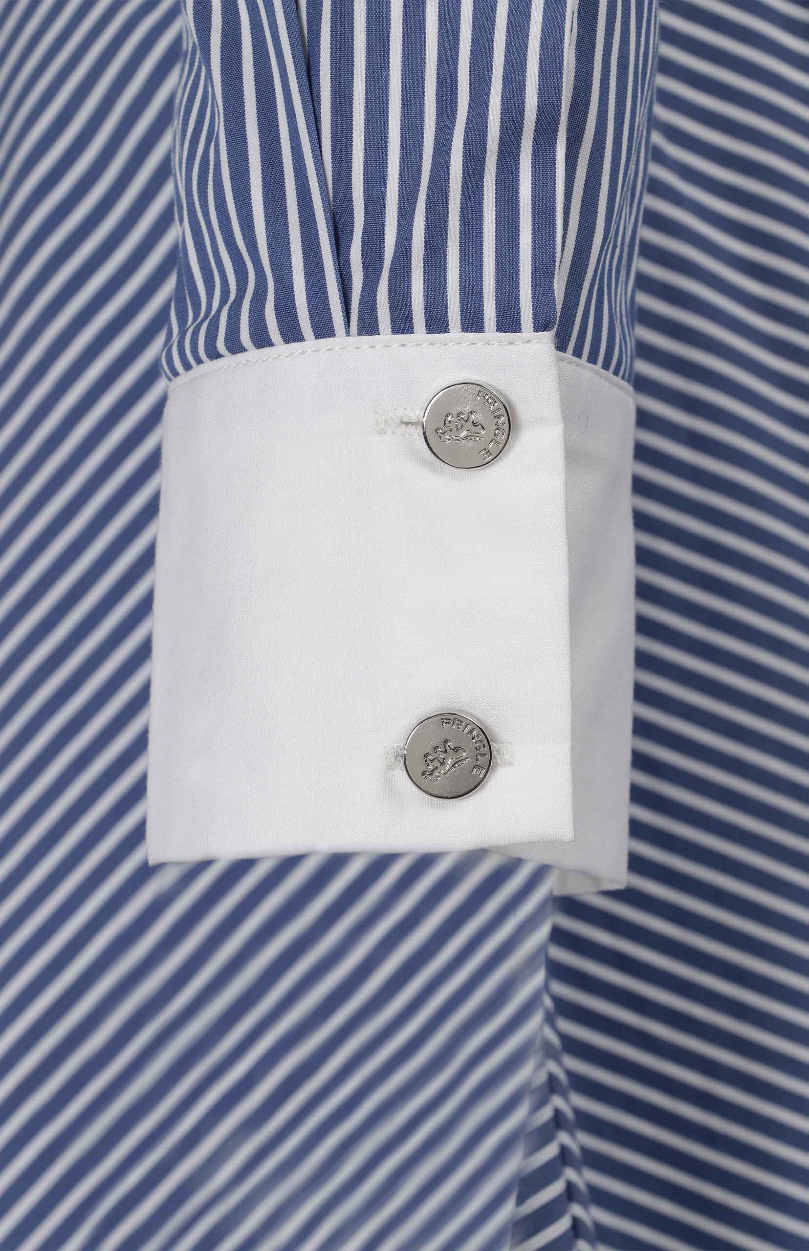 Pringle Gen Striped Shirt Dress Blue (1)