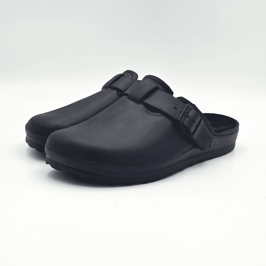 Hush Puppies Desi Slip-On Fur Black (4)