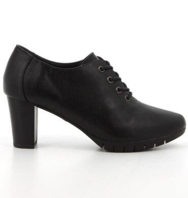 Hush Puppies Sibila Block Heel Black