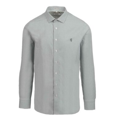 Pringle Benjamin Long Sleeve Shirt Sage