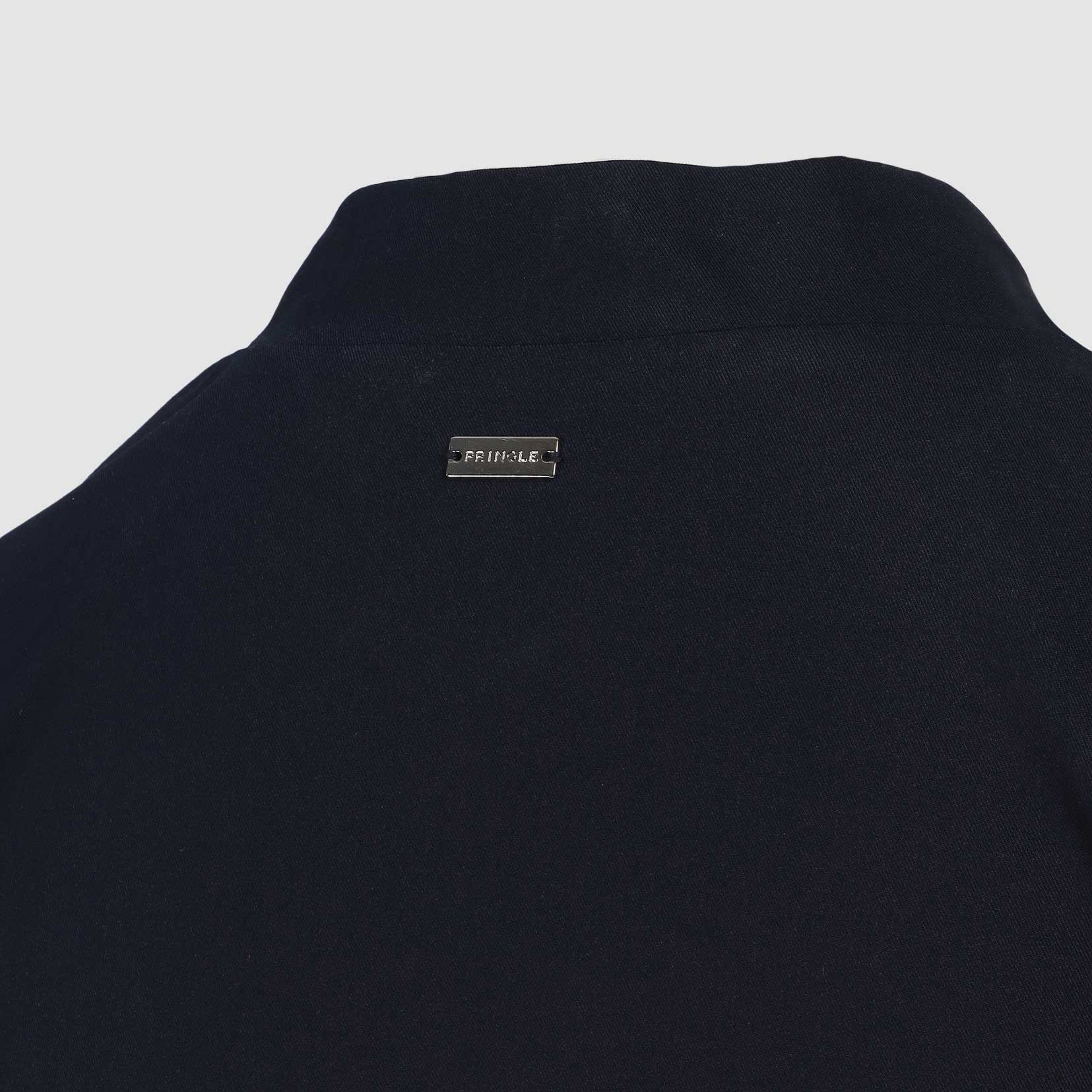 Pringle Hannah Pleat Dress navy (2)