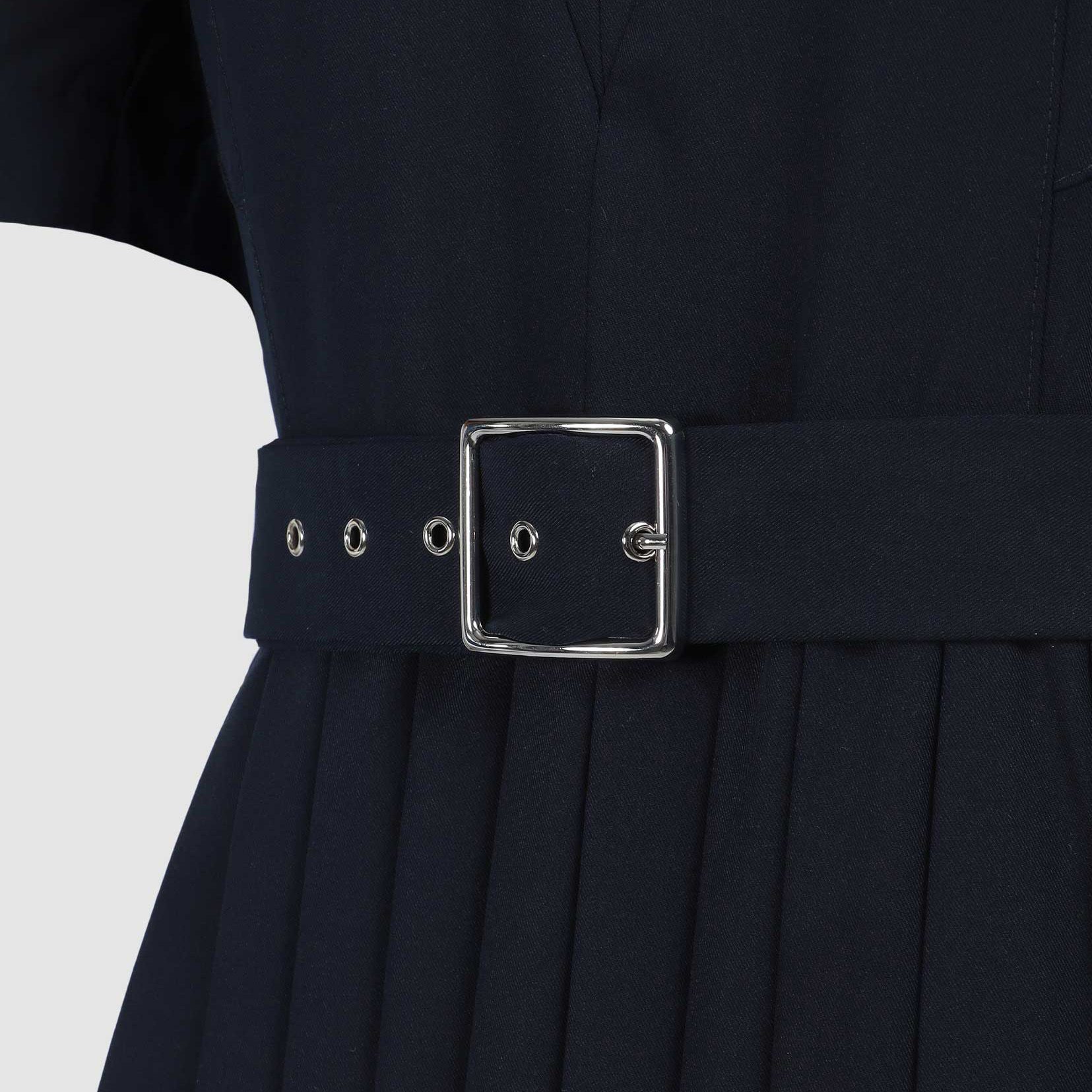 Pringle Hannah Pleat Dress navy (5)